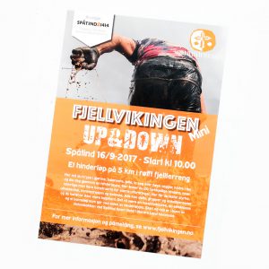 Plakat for Fjellvikingen 2017